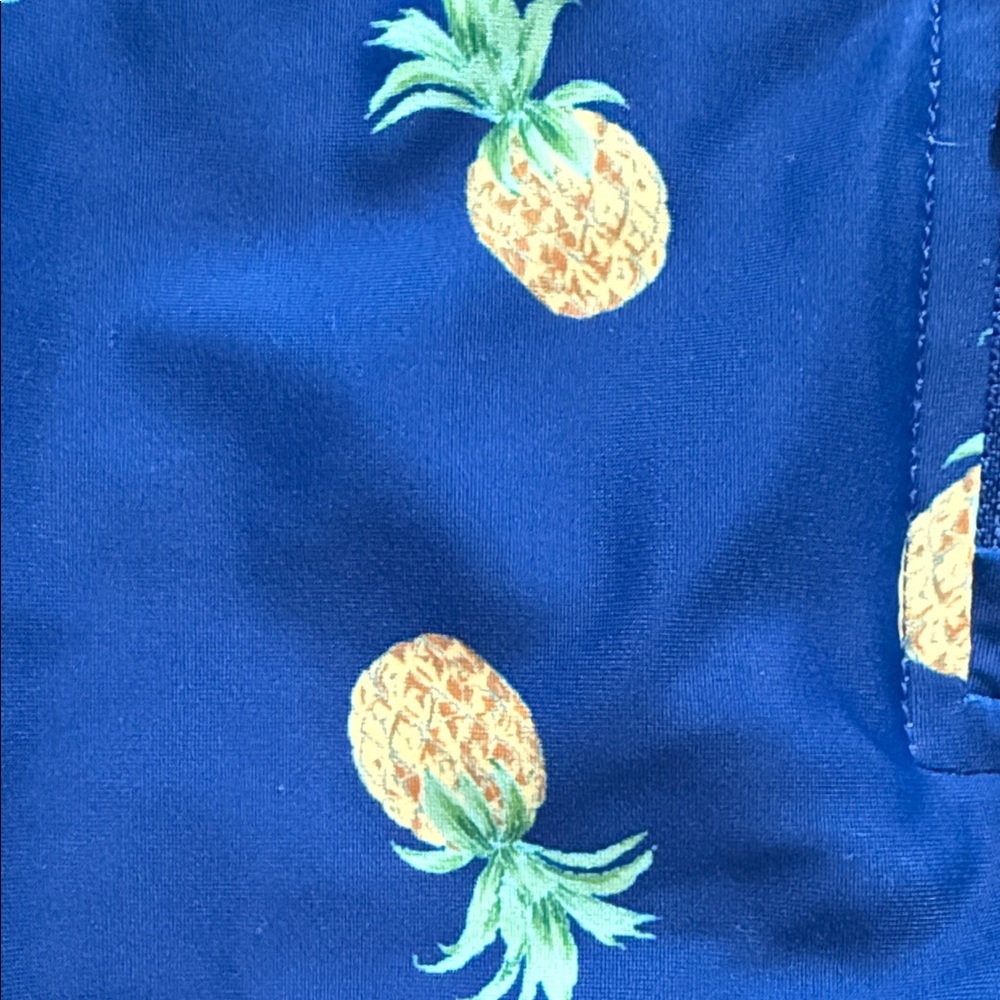 Old Navy Blue Pineapple Print Baby swim suit - Picture 5 of 5